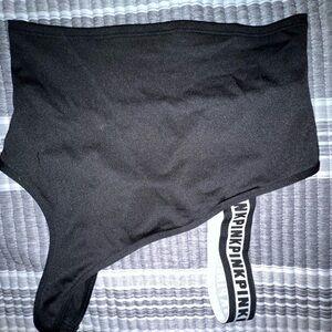 PINK Victoria's Secret Black Ultimate Bodysuit